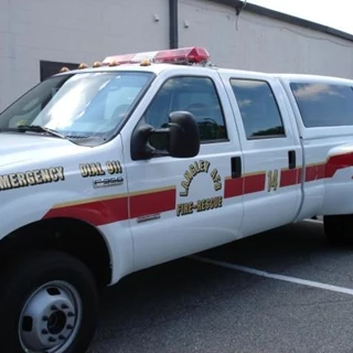 EVR009 - Custom Emergency Vehicle Reflective Striping & Chevron for Government