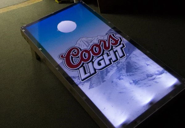  - Illuminated-Signage-Lightbox-Cornhole-Coors-Image360-St.Paul-MN