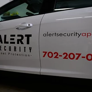  - Image360-Beaverton-Vehicle Lettering - Alert Security